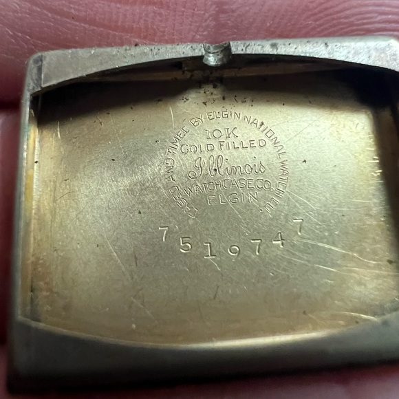 1946 Elgin De Luxe 558 17 Jewels 10K GF Watch - Picture 6 of 7